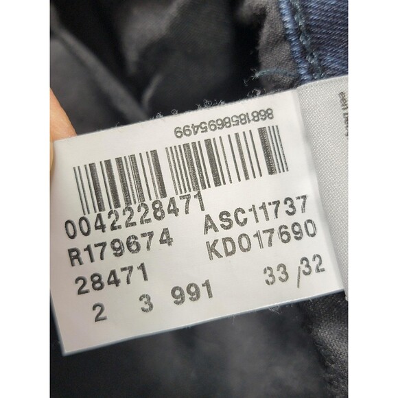 Mavi Jake Slim Leg Jeans Mens 33x32 Blue Stretch Denim Medium Wash Tapered - Picture 13 of 15